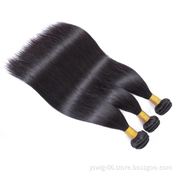 YS 8A Wholesale Weave Bundles Brazilians Hair Silky Straight Human Hair Bundles Vendor